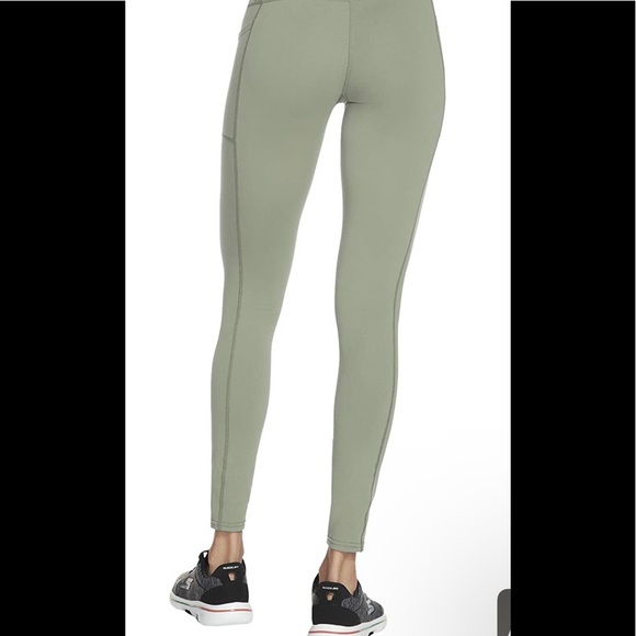 Skechers Ladies' 7/8 GOWALK Tight. Side ~L~. - Picture 2 of 3